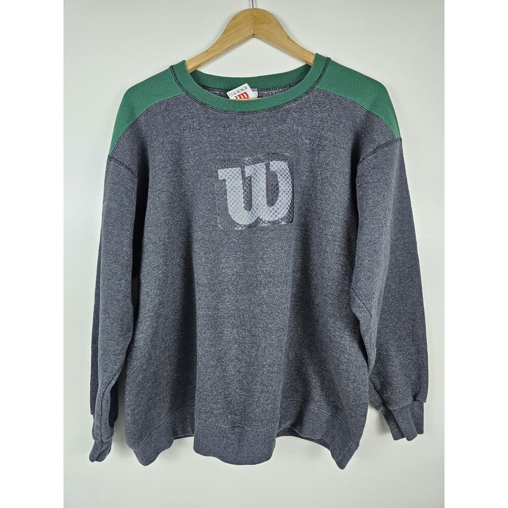 Wilson Vintage Pullover Sweater Mens Large